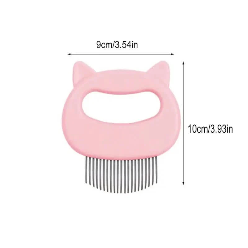 3-Pack: Pet Deshedding Brush Grooming and Shedding Matted Fur Remover Massage Dematting Tool
