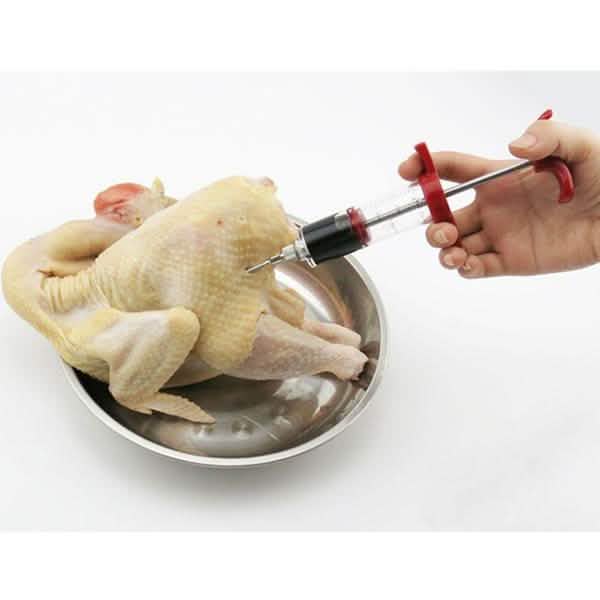 30ml BBQ Meat Marinade Sauce Seasoning Syringe Injector