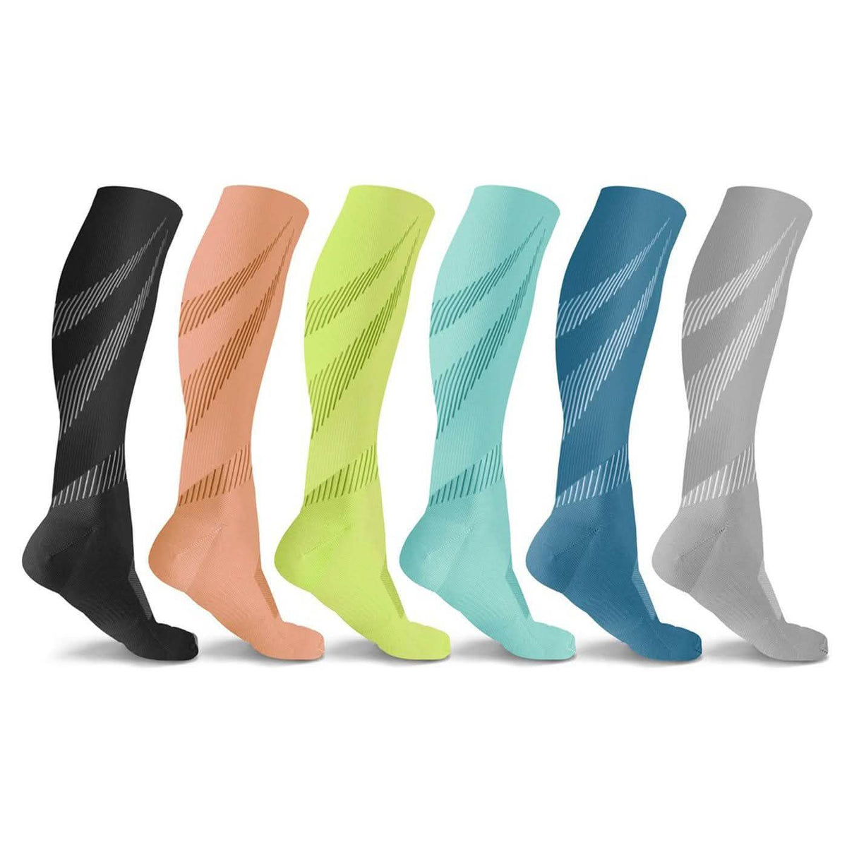 6-Pairs: DCF Elite Lightweight Compression Socks