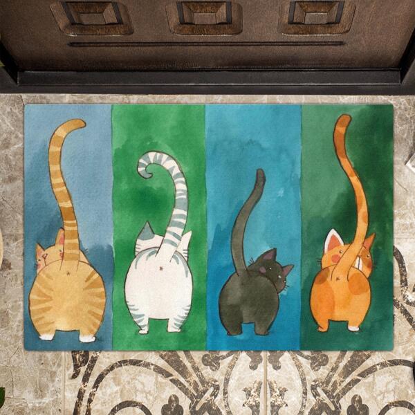 Cat Butt Doormat - Best Gift For Cat Lover