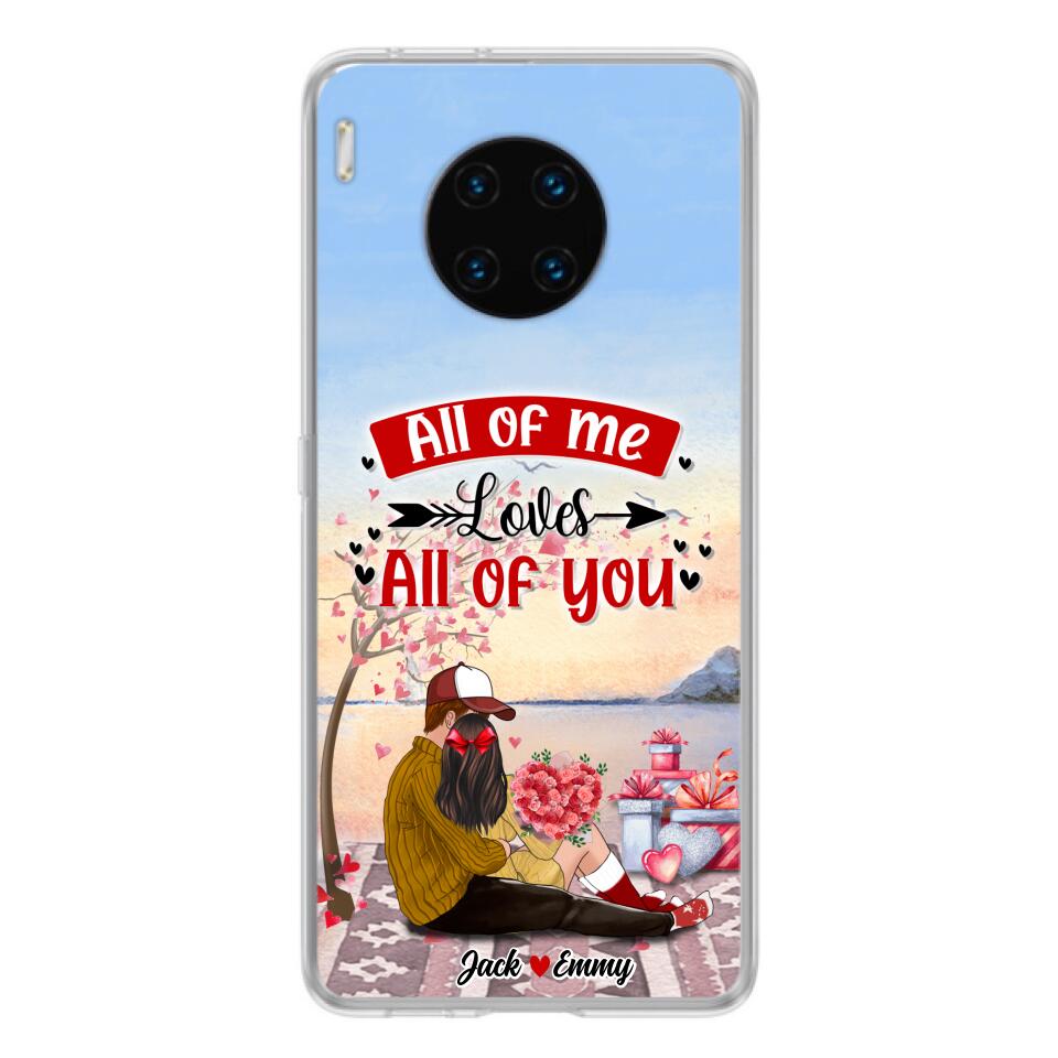 Personalized Couple Phone Case - Best Gift For Couple - Happy Valentine's Day