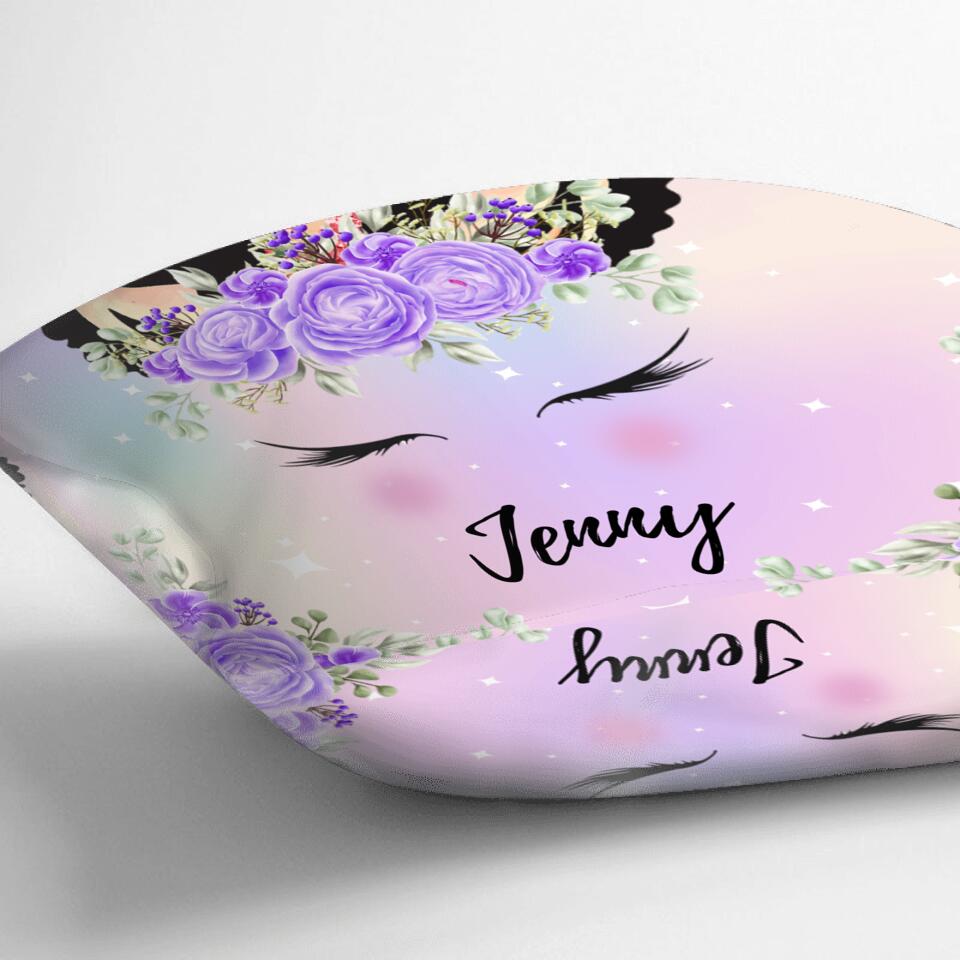 Personalized Unicorn Pillow Cover - Best Idea For Kid/Birthday