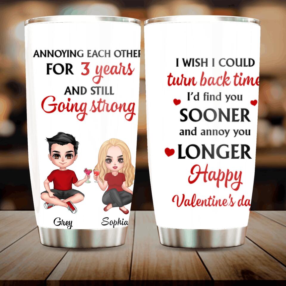 Personalized Tumbler - Gift For Couples, Lovers, Husband and Wife - Annoying Couple