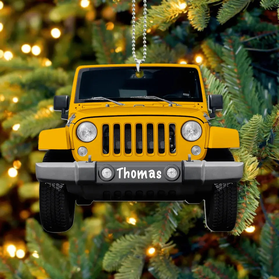 Personalized Off-road Ornament - Best Gift For Off-road Lover