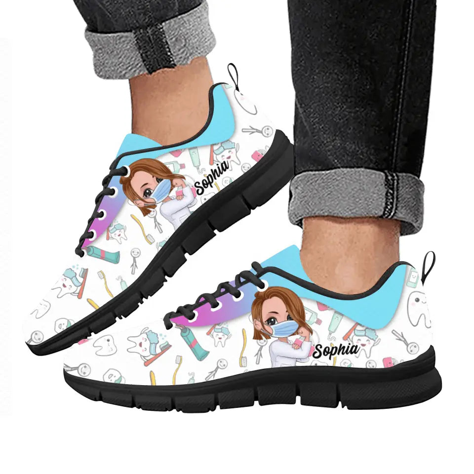 Personalized Dental Shoes - Gift Idea For Dentist/Birthday