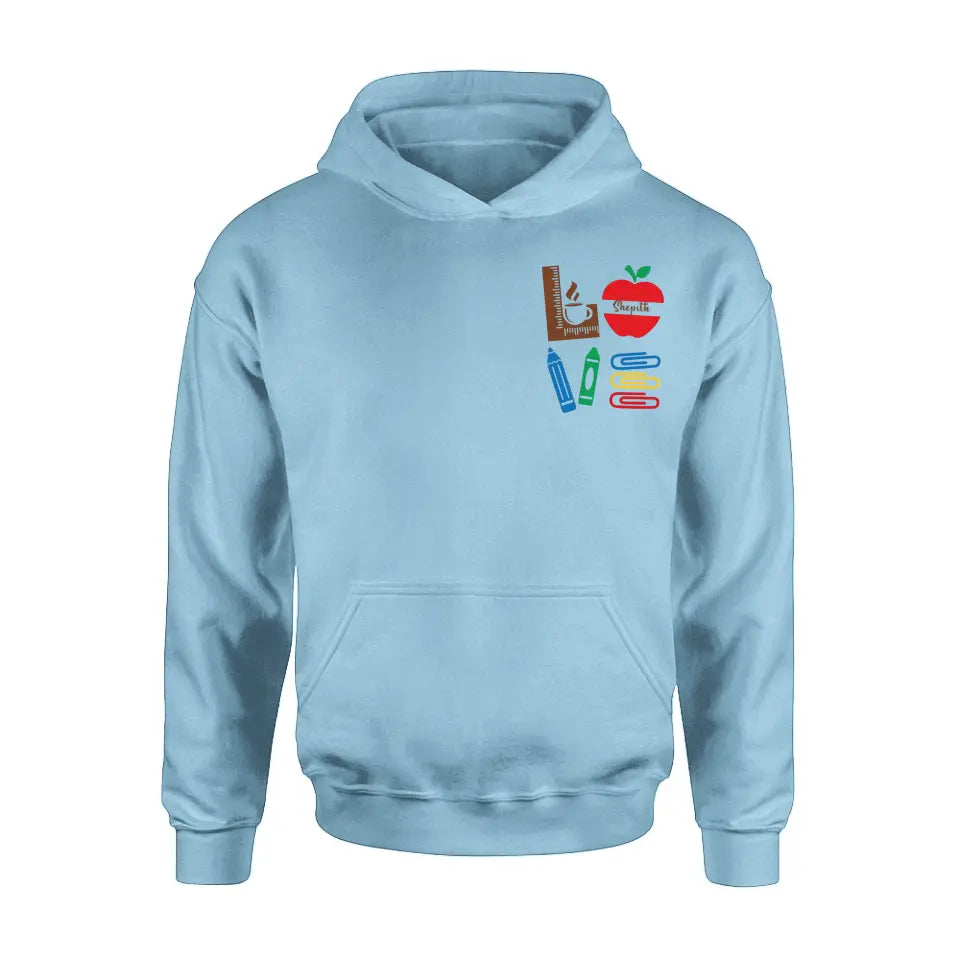 Custom Personalized Teacher Shirt/ Hoodie - Gift Idea For Teacher/ Back To School