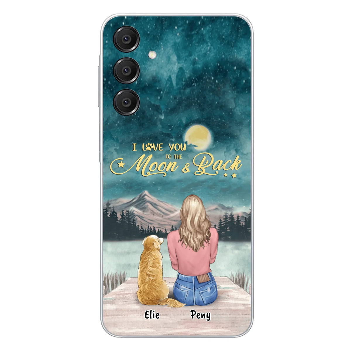 Personalized Pet Mom Phone Case - up to 4 Pets - FD19NO