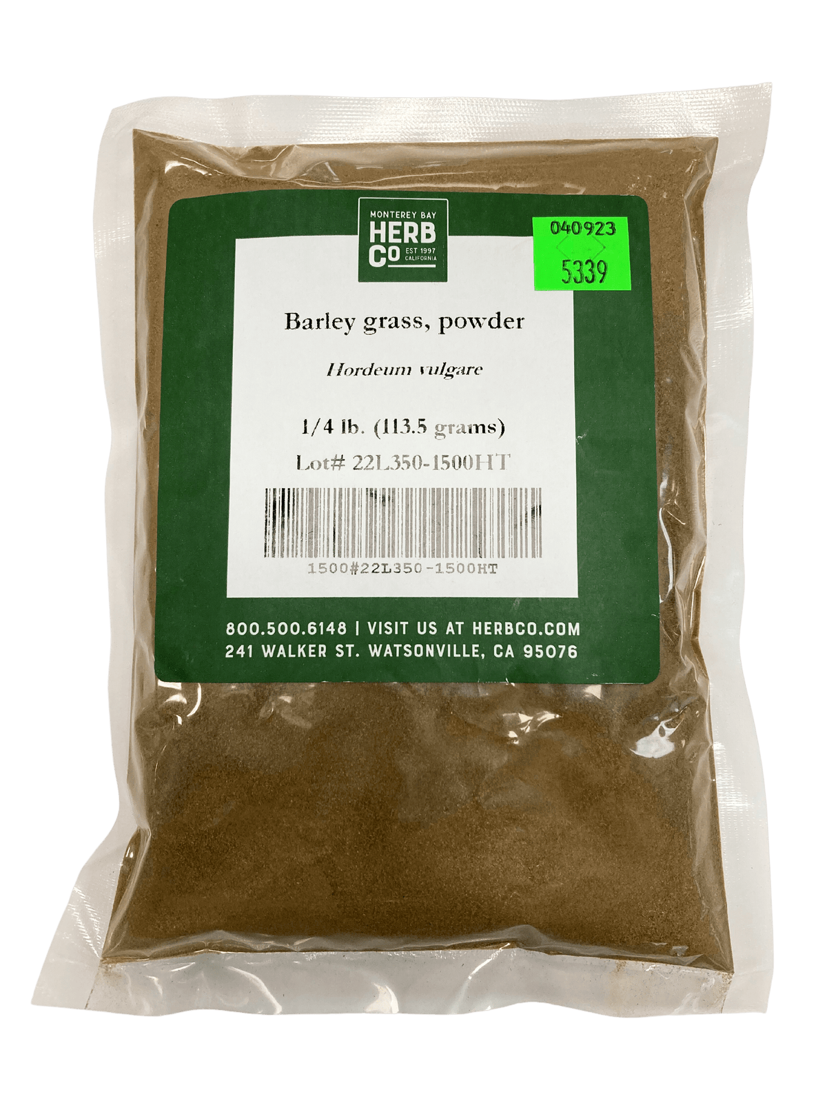 Barley Grass Powder