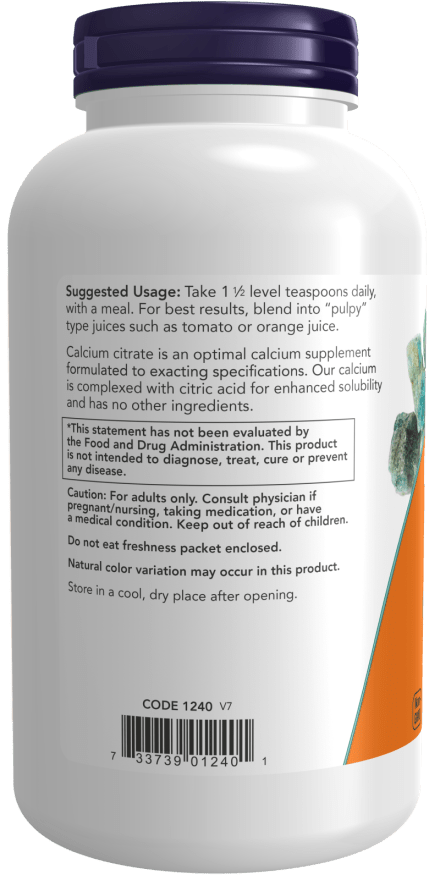 Calcium Citrate Pure Powder