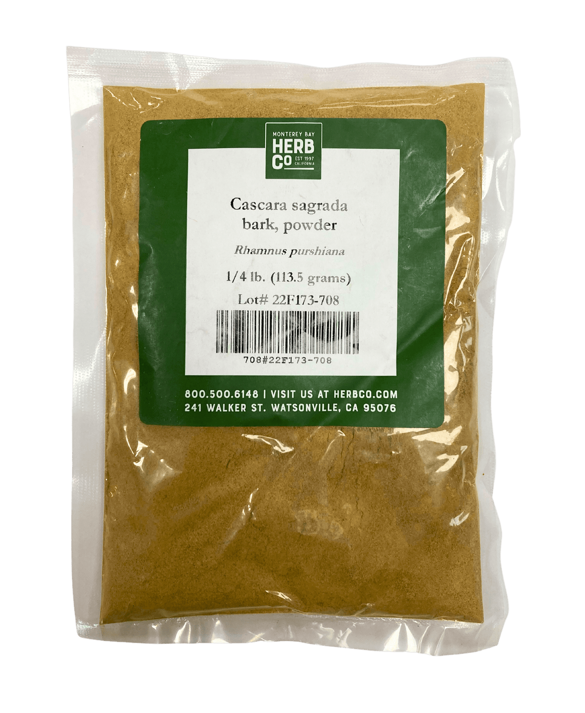 Cascara Sagrada Bark Powder