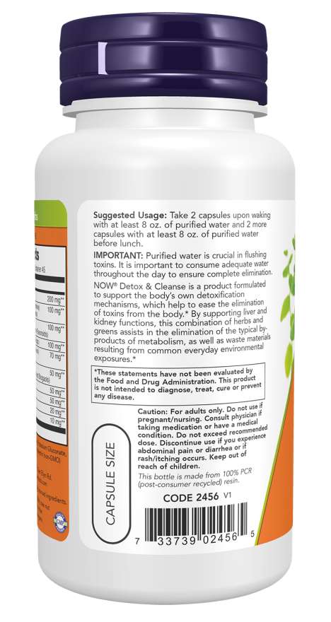 Detox & Cleanse, Liver and Kidney Support