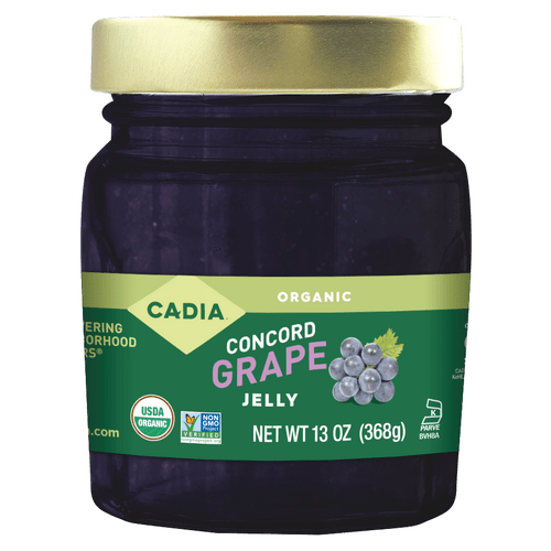 Grape Preserves, Concord Jelly, Organic, Cadia