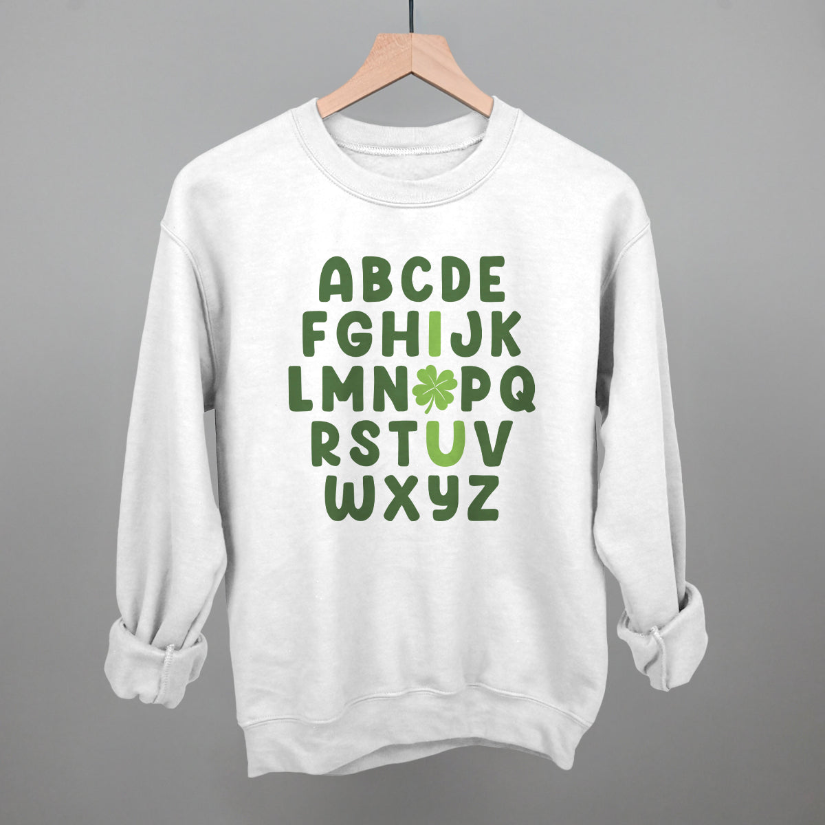 I Love You Clover Alphabet