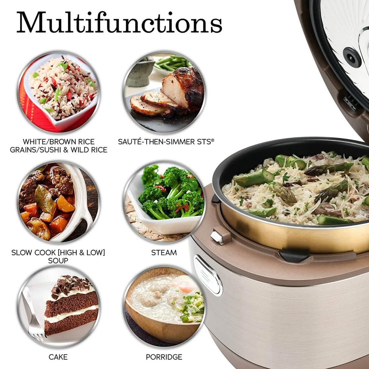 Aroma Housewares 10 Cup (Uncooked) Rice Cooker/Multicooker