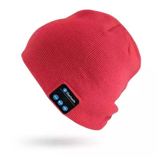 Beanie with Built In Wireless Bluetooth Headphones