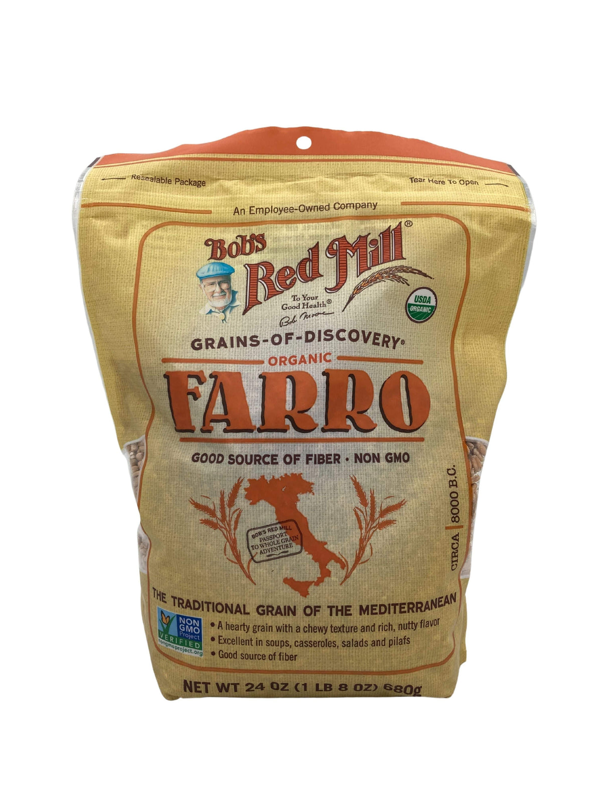 Farro Grain, Organic, Bob's Red Mill