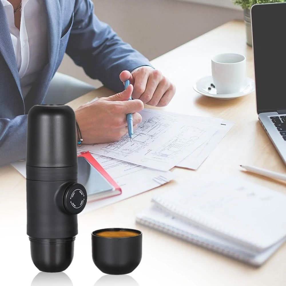 Manually Operated Portable Coffee Maker Espresso Machine