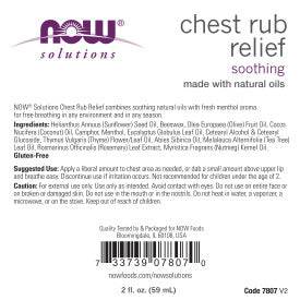 Chest Rub Relief