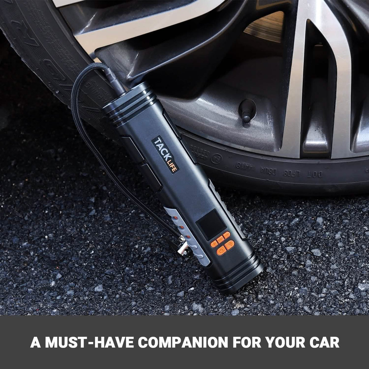 Tacklife X1 Rechargeable Cordless Tire Inflator