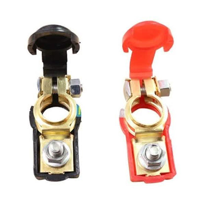 1-Pair: Adjustable Battery Terminal Clamp Clips