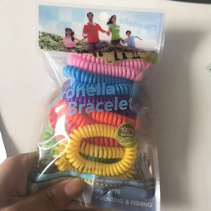 10-Pack: Mosquito Repellent Bracelet