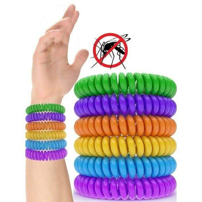 10-Pack: Mosquito Repellent Bracelet