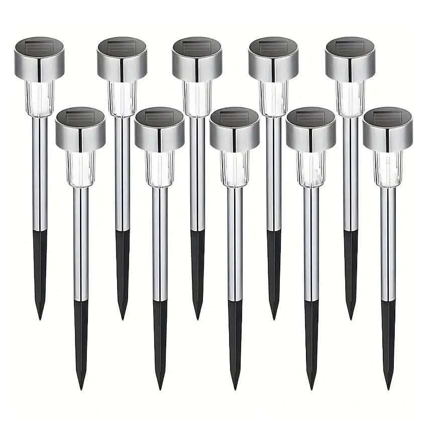 10-Pack: Outdoor Solar Landscape Lawn Light