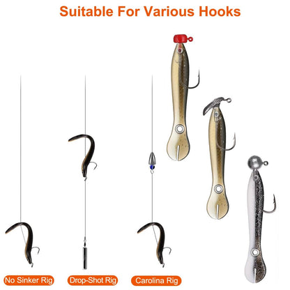 10-Pieces: Realistic Bass Loach Swimming Lure
