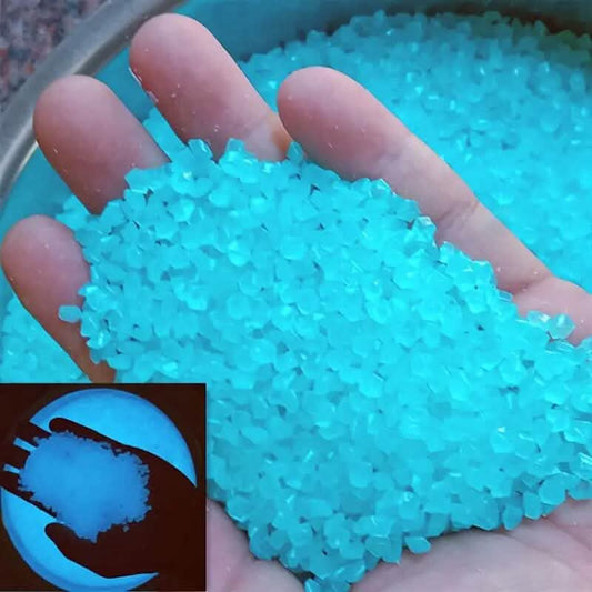 1000-Pieces: Luminous Glowing Stones for Garden, Plants, Aquarium & More