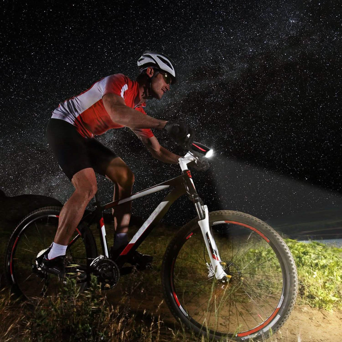 10000LM Bike Headlight USB Rechargeable