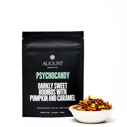 Psychocandy - Roasted Pumpkin Caramel Rooibos Tea (Caffeine Free)