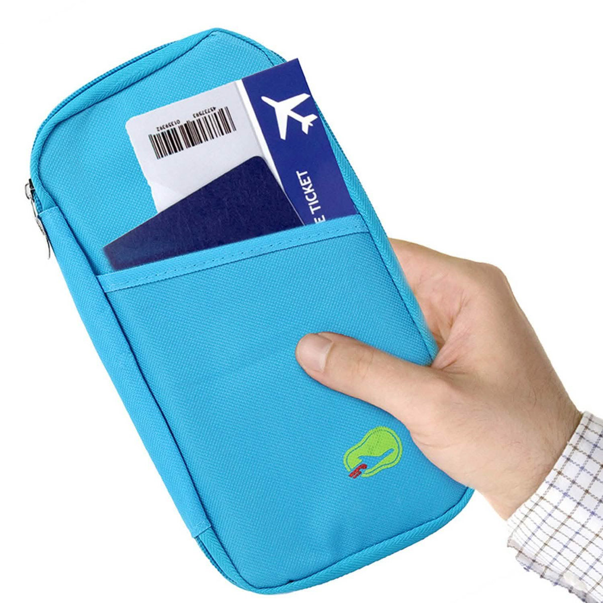 12 Pocket Travel Passport Wallet