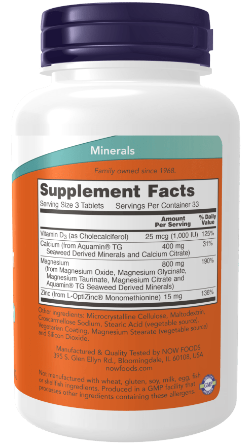 Magnesium & Calcium 2:1 Ratio
