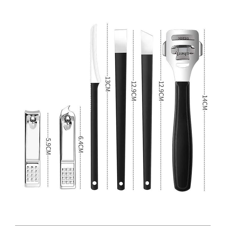 15-Piece: Nail Clipper Pedicure Set