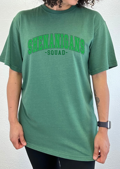 Shenanigans Squad Unisex Bamboo/Cotton Graphic T-Shirt