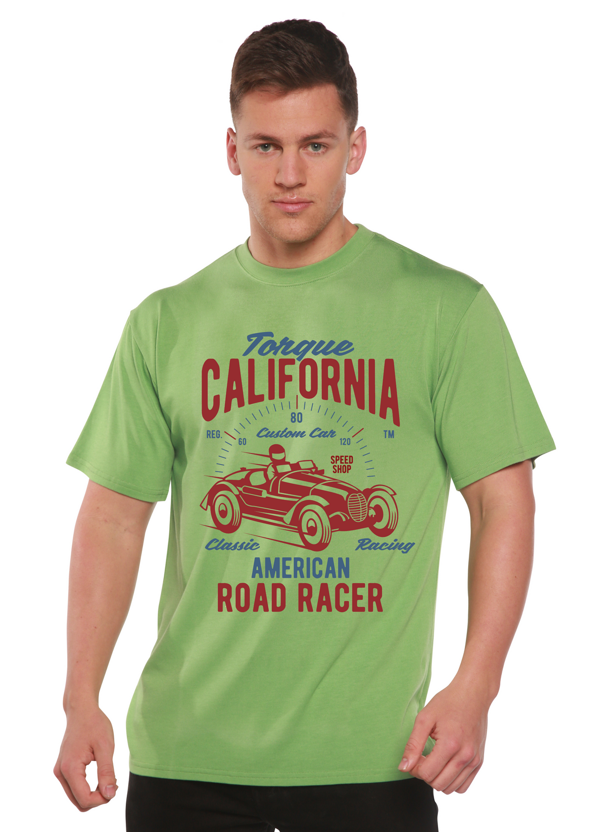 Torque California Spun Bamboo® Men's Bamboo Viscose/Organic Cotton Short Sleeve Graphic T-Shirt