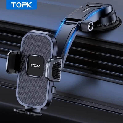 TOPK D38C Car Phone Holder – Adjustable Dashboard Mount