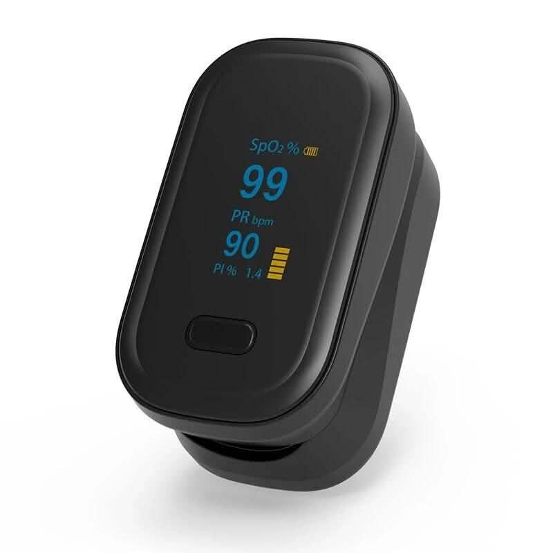 2 Finger-Clamp Pulse Oximeter