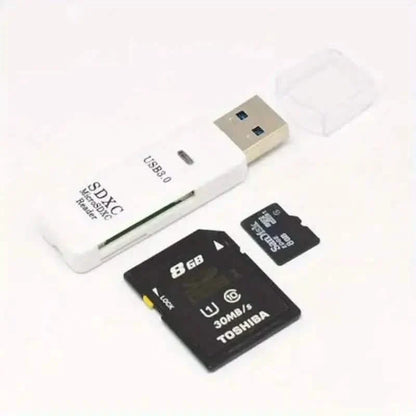 2-in-1 Multi Card Reader USB 3.0 Micro SD TF Card Memory Flash Drive Adapter