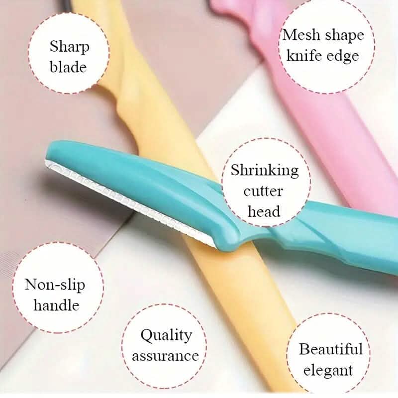 2-Pack: Eyebrow Razor Shaper Shaving Grooming Kit