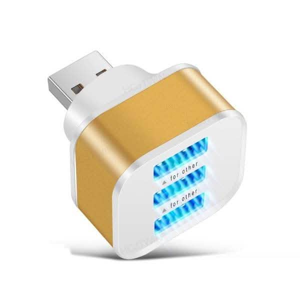 2-Pack: High Speed USB HUB 3 Ports Splitter