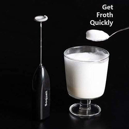 2-Pack: Milk Frother Handheld Battery Operated