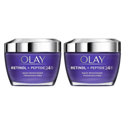 2-Pack: OLAY Retinol with Peptide 24 Advanced Night Face Moisturizer