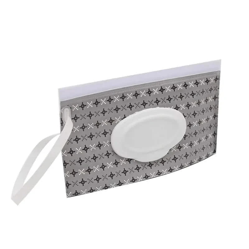 2-Pack: Reusable Wet Wipe Pouch