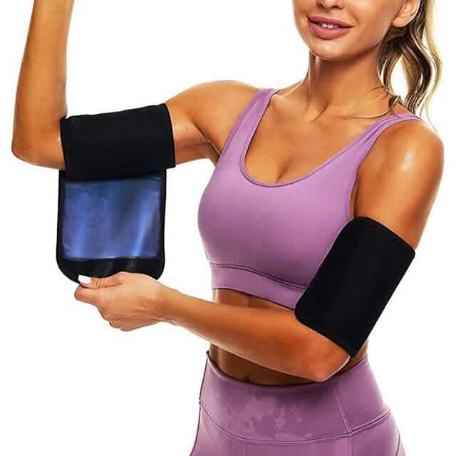 2-Pack: Slim Arm Trimmer Sauna Sweat Band For Women