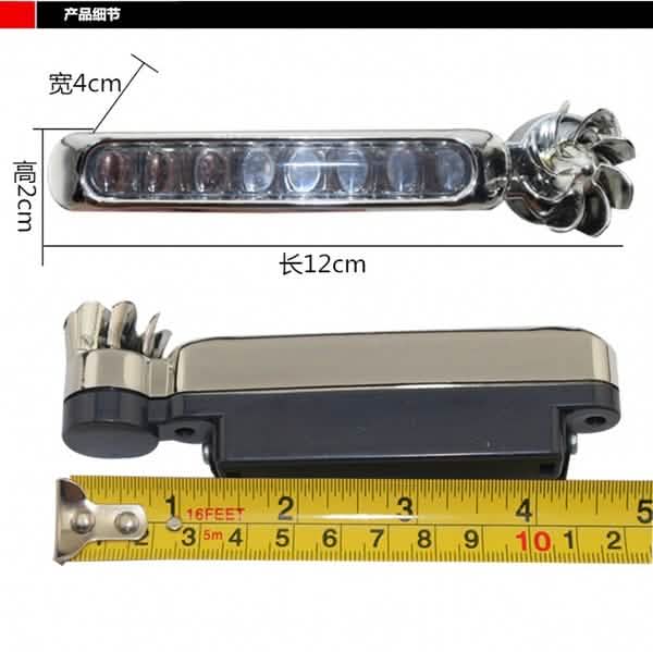 2-Pack: Wind Energy No Need External Power Supply Car