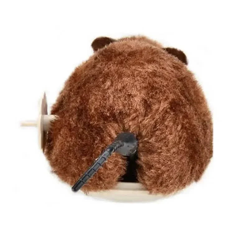 2-Pack: Wind Up Interactive Plush Mouse Toy
