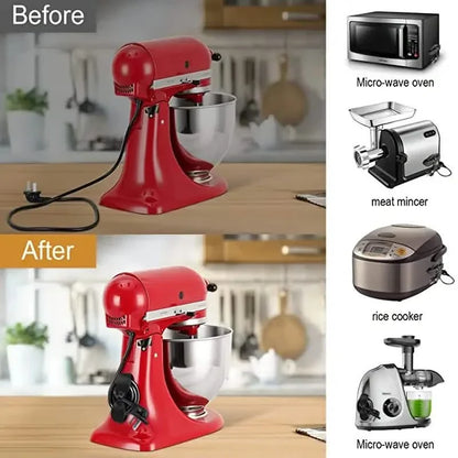 2-Piece: Wire Cord Organizer Holder