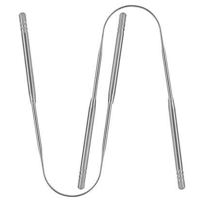 2-Pieces: Tongue Scraper Cleaner Stainless Steel