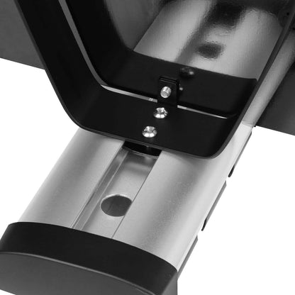 2 Tier Dual Glass Shelf Wall Mount